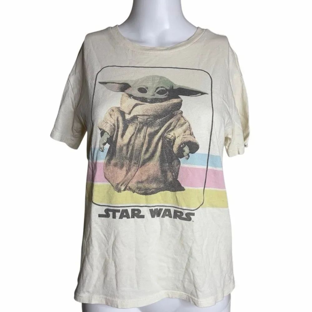 Star Wars Cream T-Shirt Small